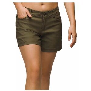 Prana Women's Cargo Shorts in Dark Olive Size 4 Never Worn